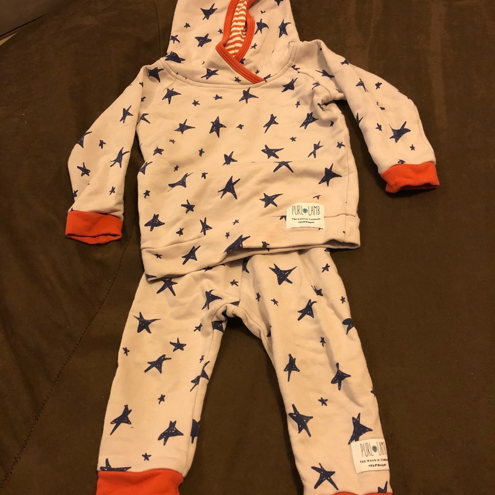 Purl Lamb matching sweatshirt and pants